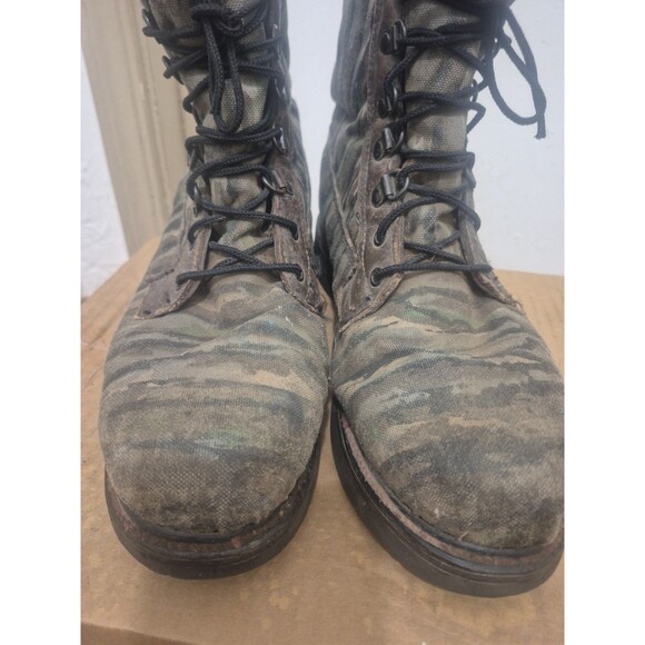 Vintage Rocky Camo Gore-Tex Boots Men\'s Size 11M Vibram Insulated Hunting Hiking main image 11